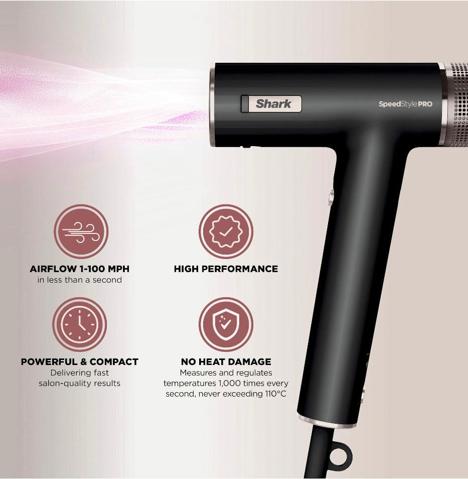 Shark Speedstyle Pro High-Velocity Hair Dryer System